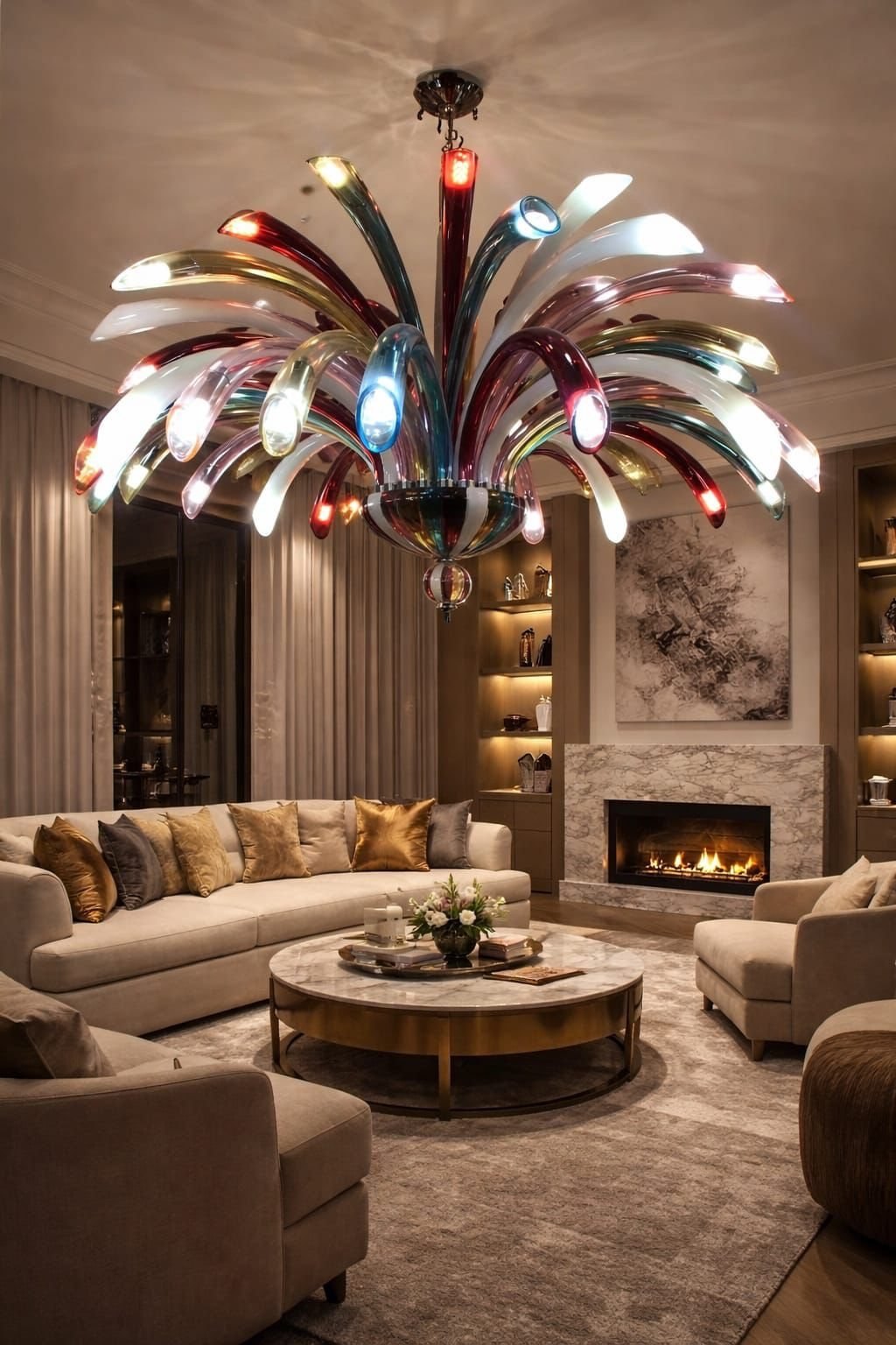Round Luminaires by Rival Mark